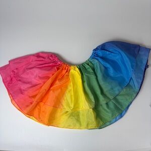 Sarah’s Silks Silk Rainbow Tutu Dress Up Skirt for Imaginative Play